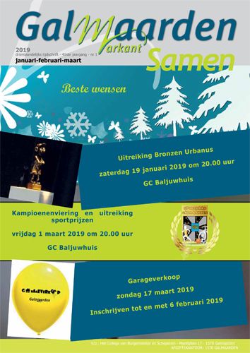 Kaft van Samen 2019-1